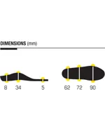 Sidas 3Feet Outdoor High Insoles-3