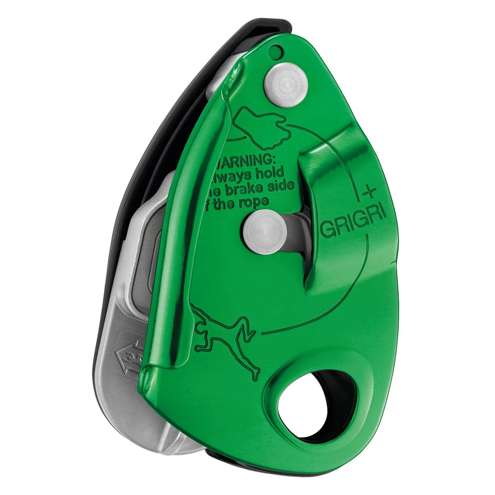 Petzl Grigri+ Belay Device in Green