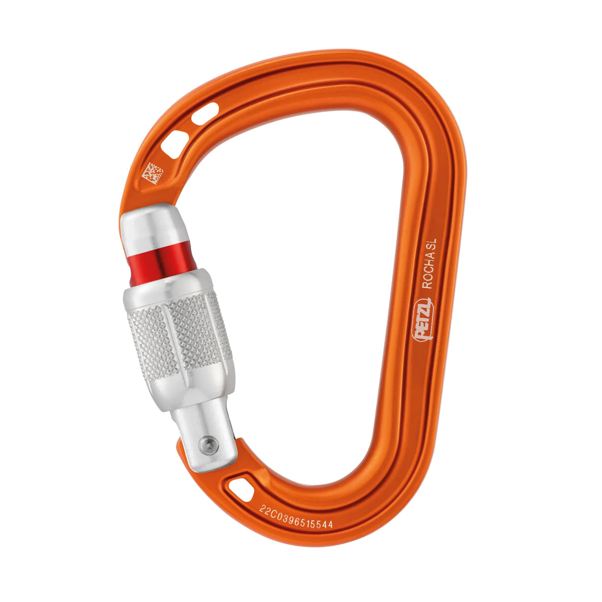 Petzl Rocha ScrewLock in Orange