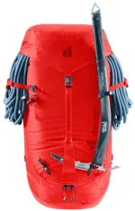 deuter Mens Guide 34+6 in Poppy/Crimson-4