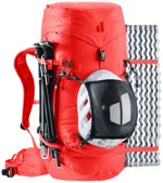deuter Mens Guide 34+6 in Poppy/Crimson-3