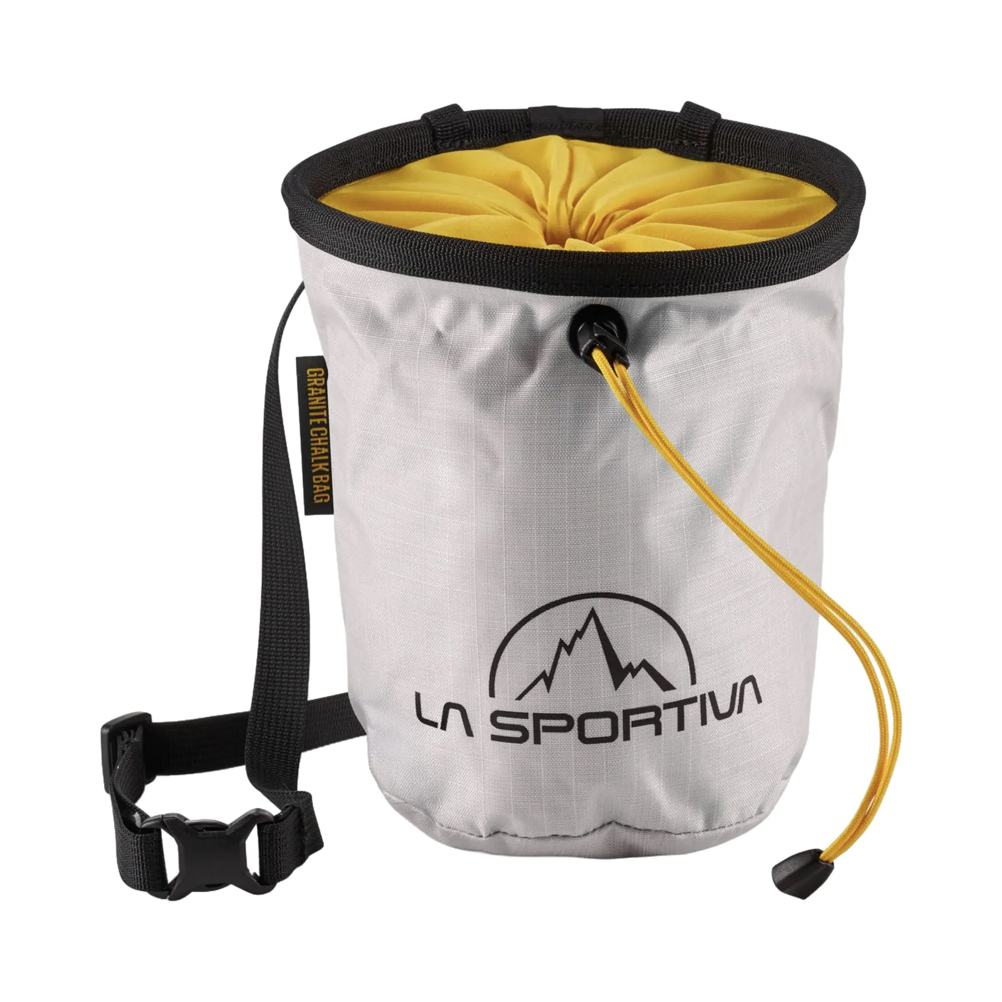 La Sportiva Granite Chalk Bag in Chalk/Black
