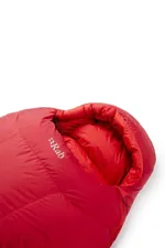 Rab Expedition 1200 Summit Left Zip Down Sleeping Bag in Red-1