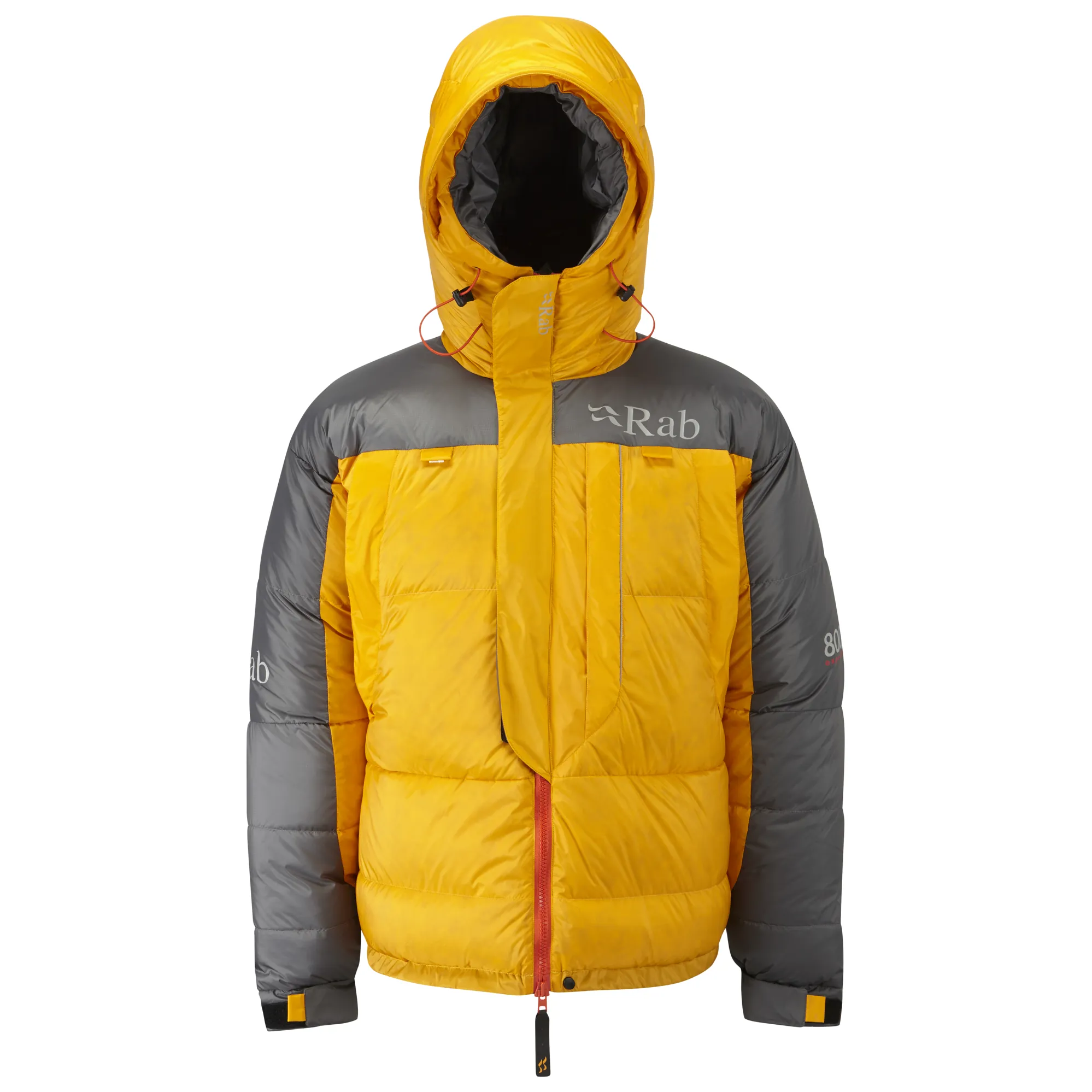 Rab Unisex Expedition 8000 Jacket in Gold Shark