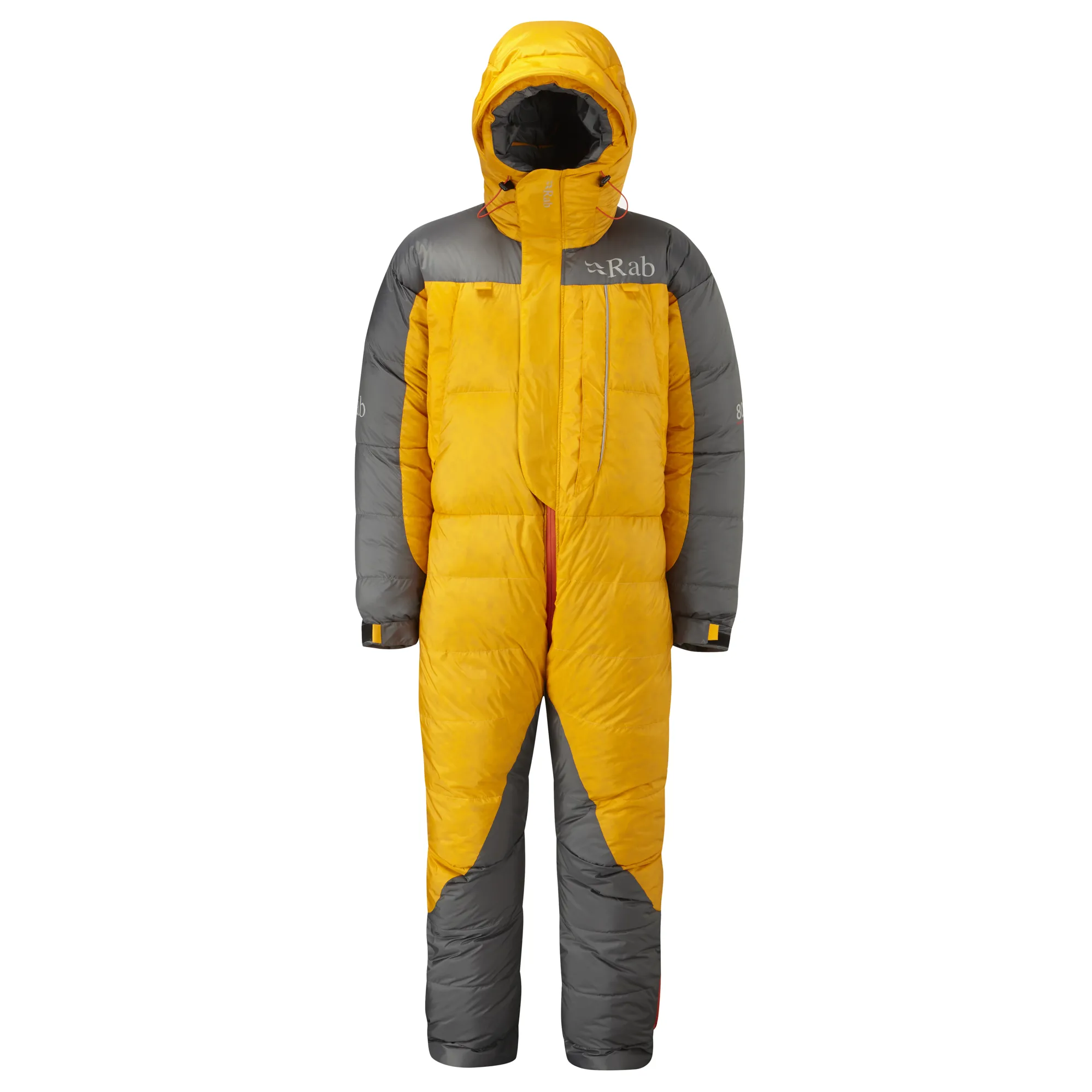 Rab Unisex Expedition 8000 Suit in Gold/Shark