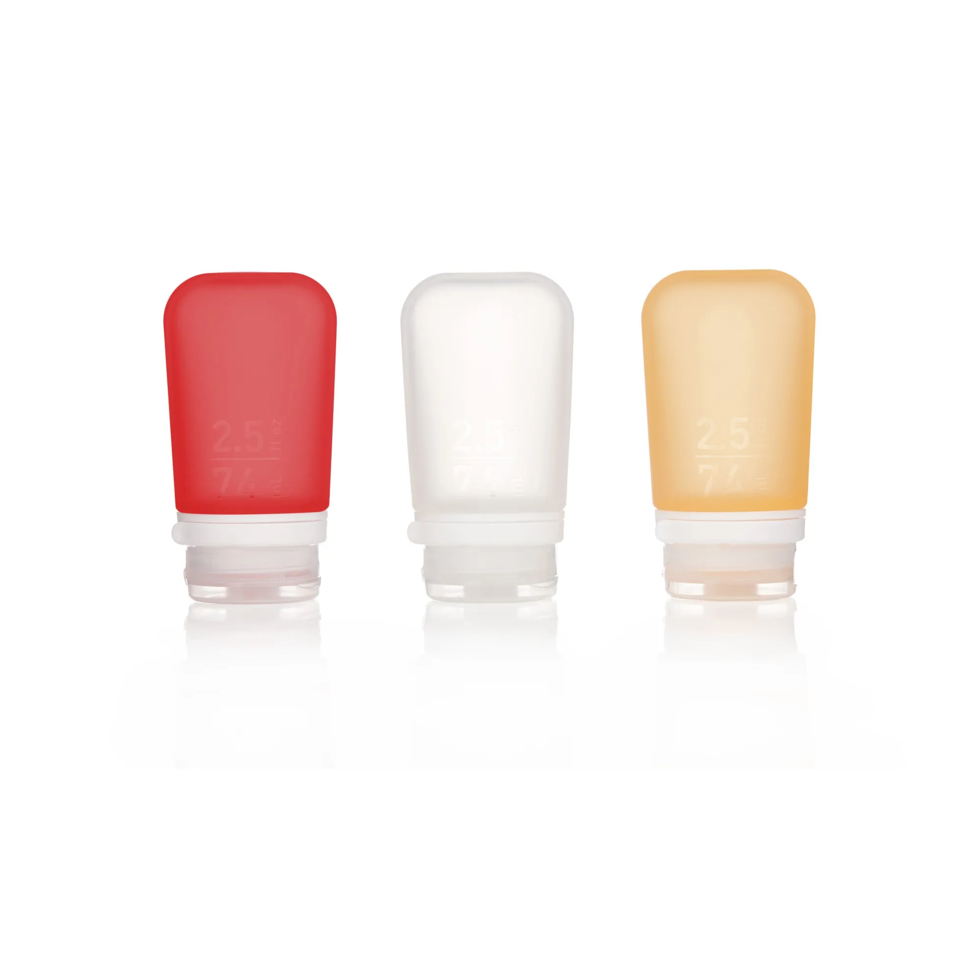 Humangear GoTube+ 3 Pack Medium in Clr/Rd/Or