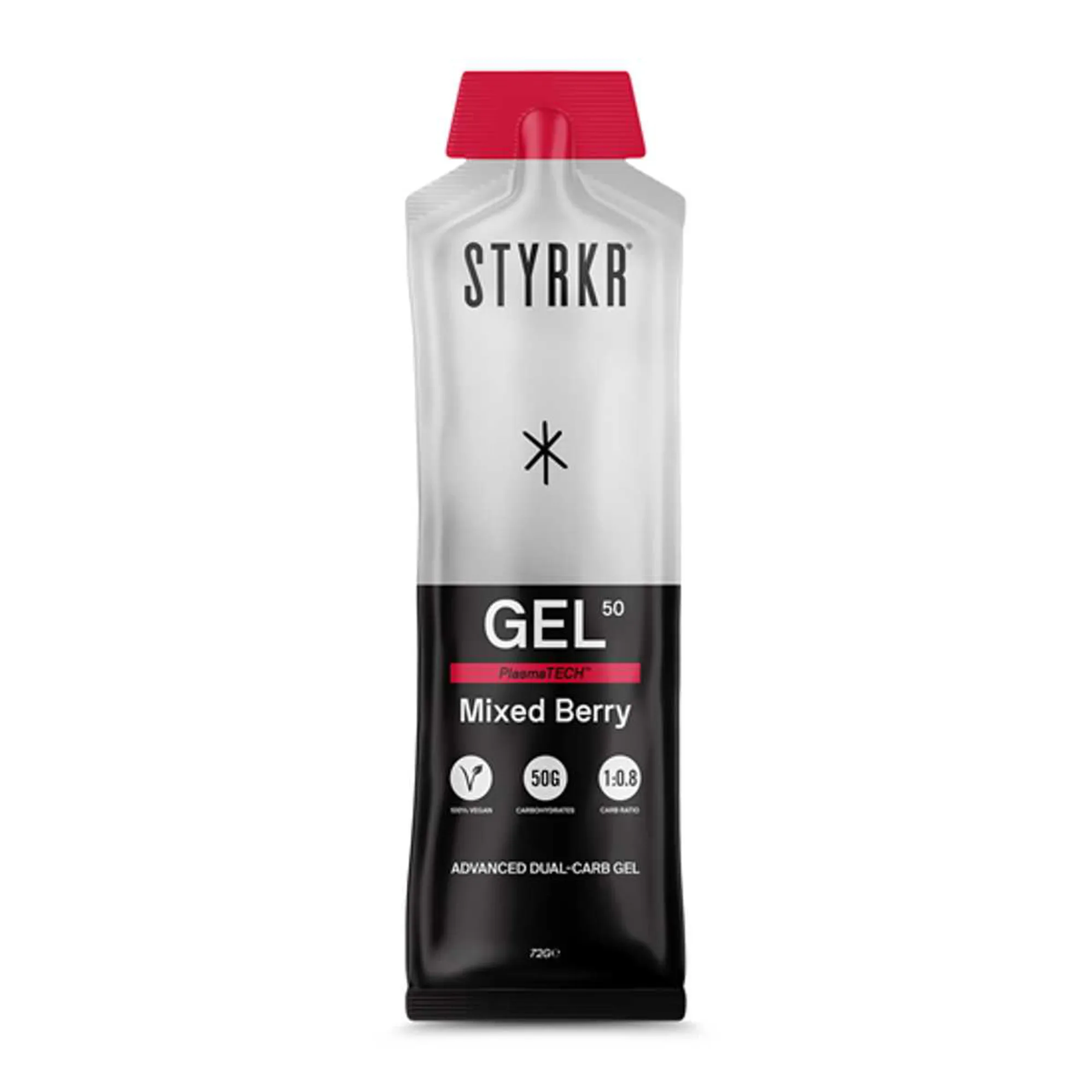 Styrkr GEL50 Dual-Carb Gel Mixed Berry