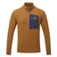 Mountain Equipment Mens Lumiko Zip-T in Walnut/Cosmos