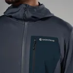 Montane Mens Protium CP Hooded Jacket in Dark Sky-3