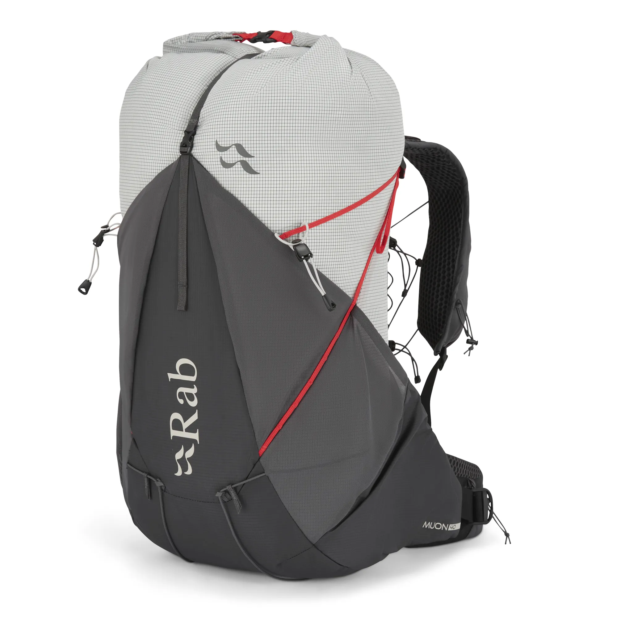 Rab Muon 40L Pack in Pewter/Graphene