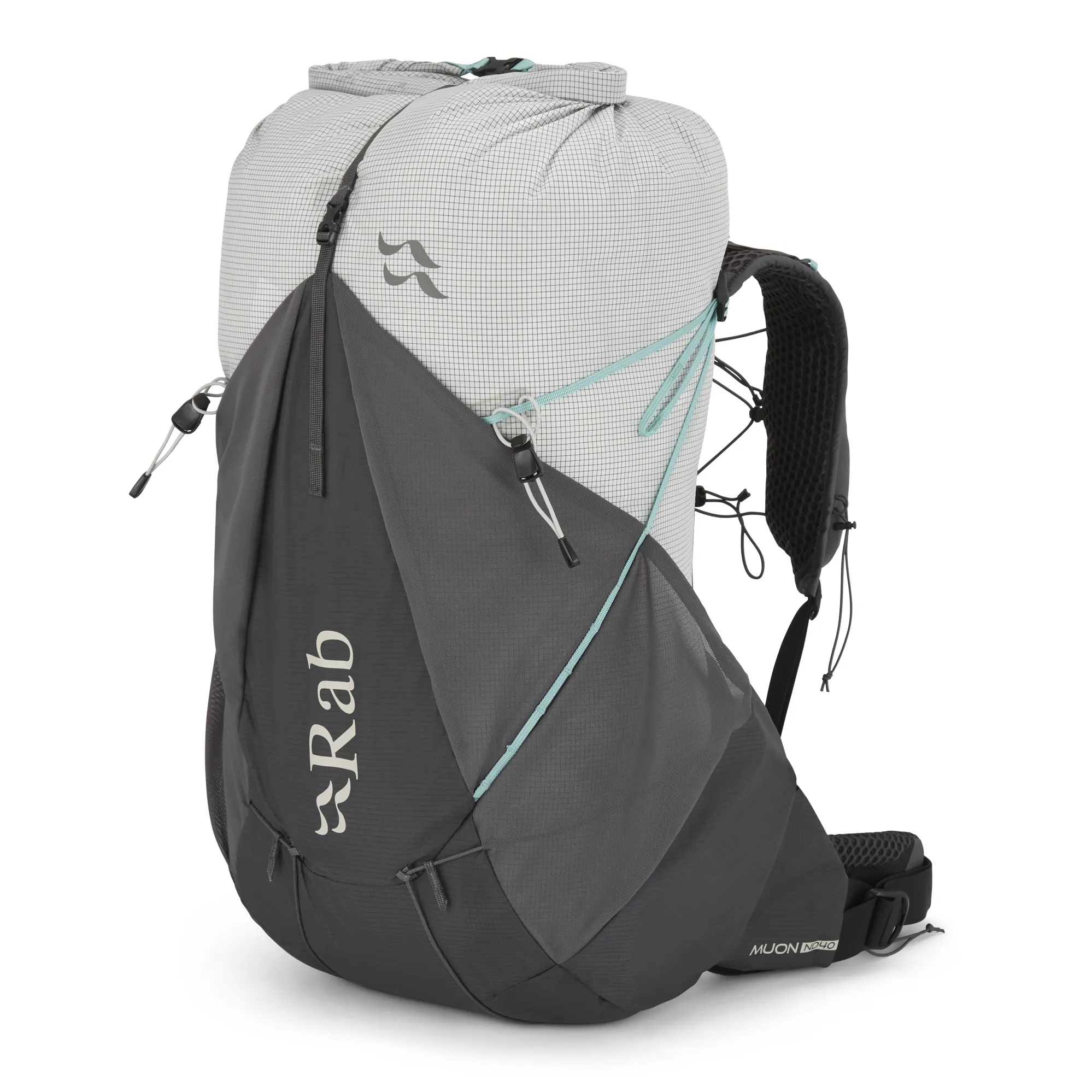 Rab Womens Muon ND40L Pack in Pewter/Graphene