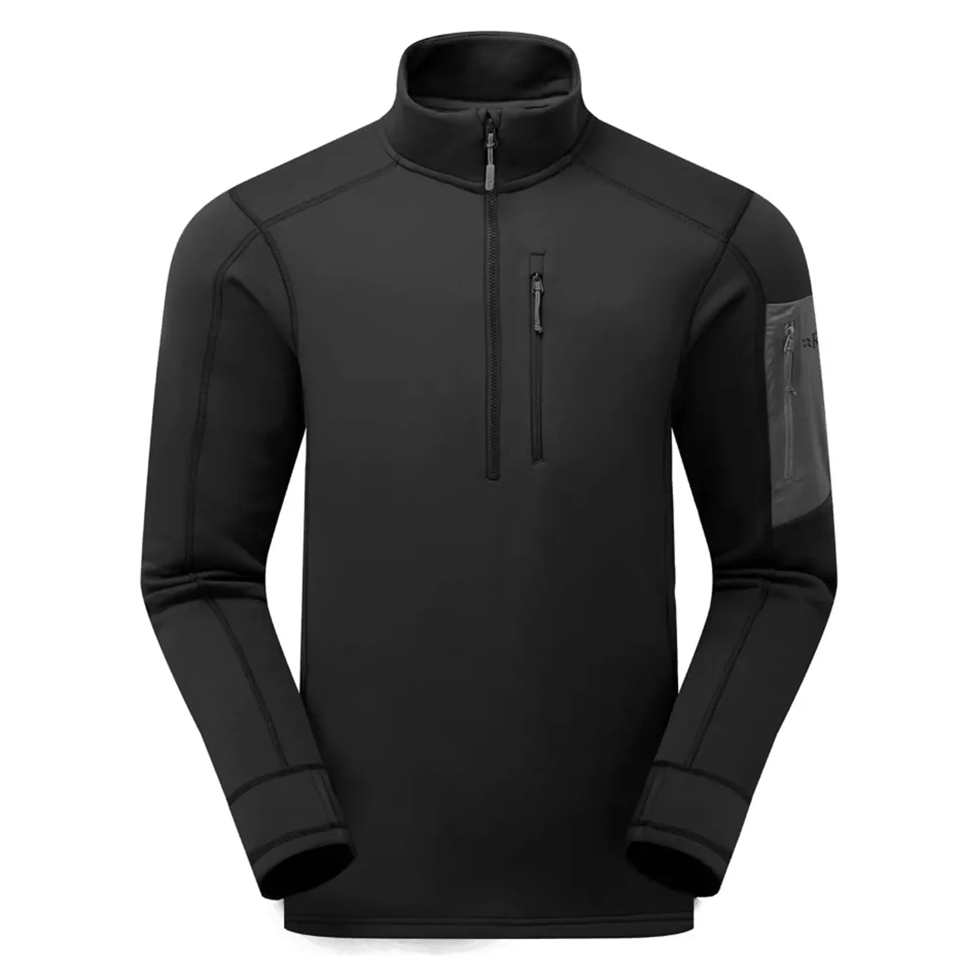 Rab Mens Modulus Pull On Fleece in Black