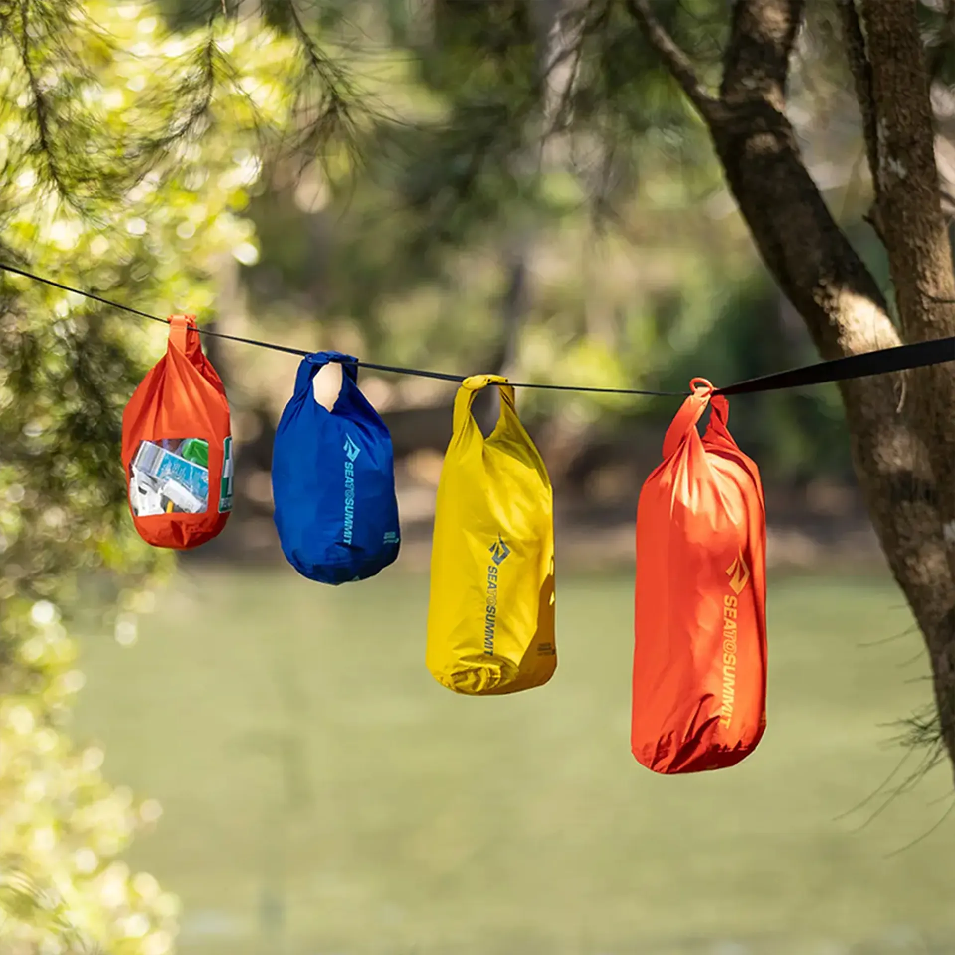 Dry bags and compression sacks