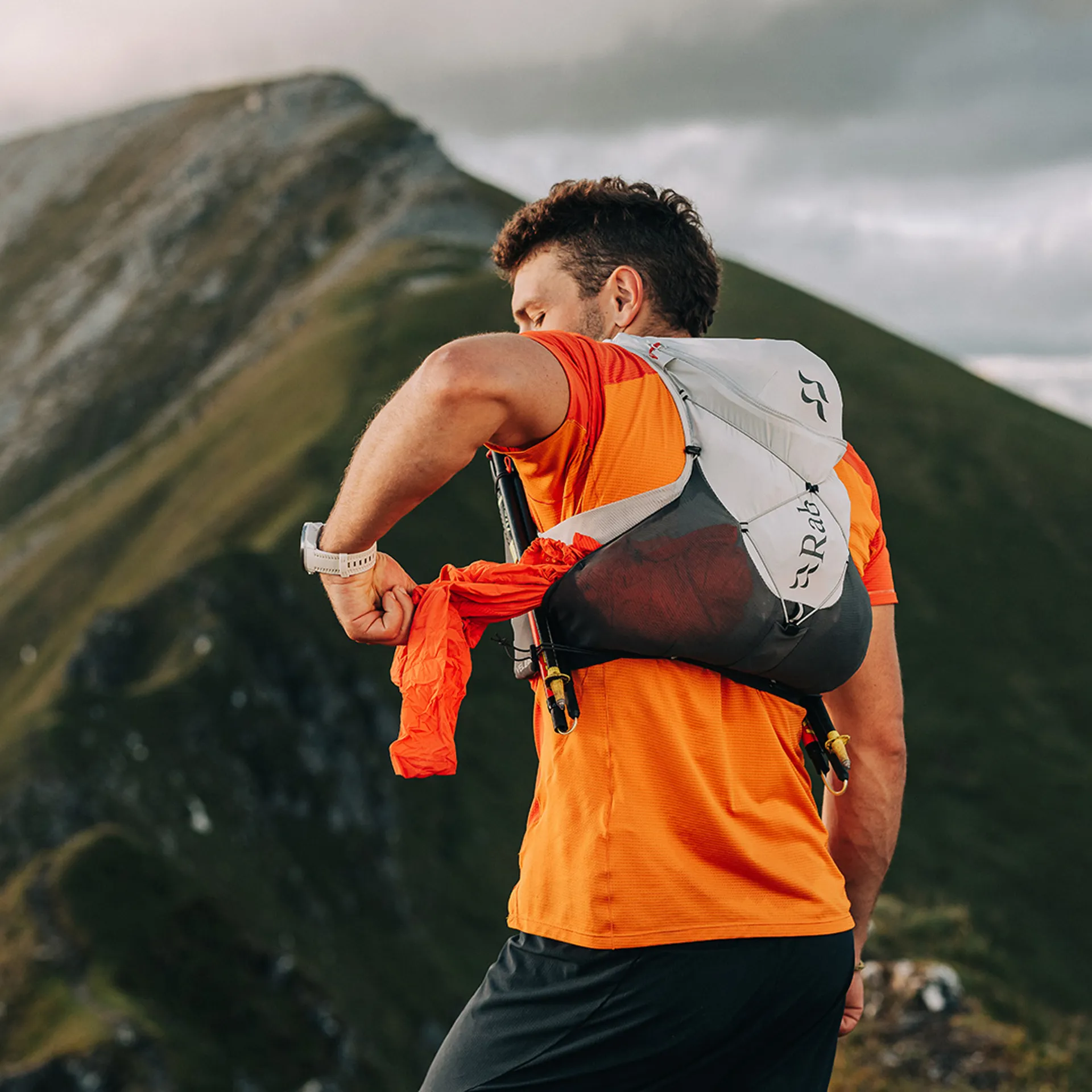 Race packs and running vests