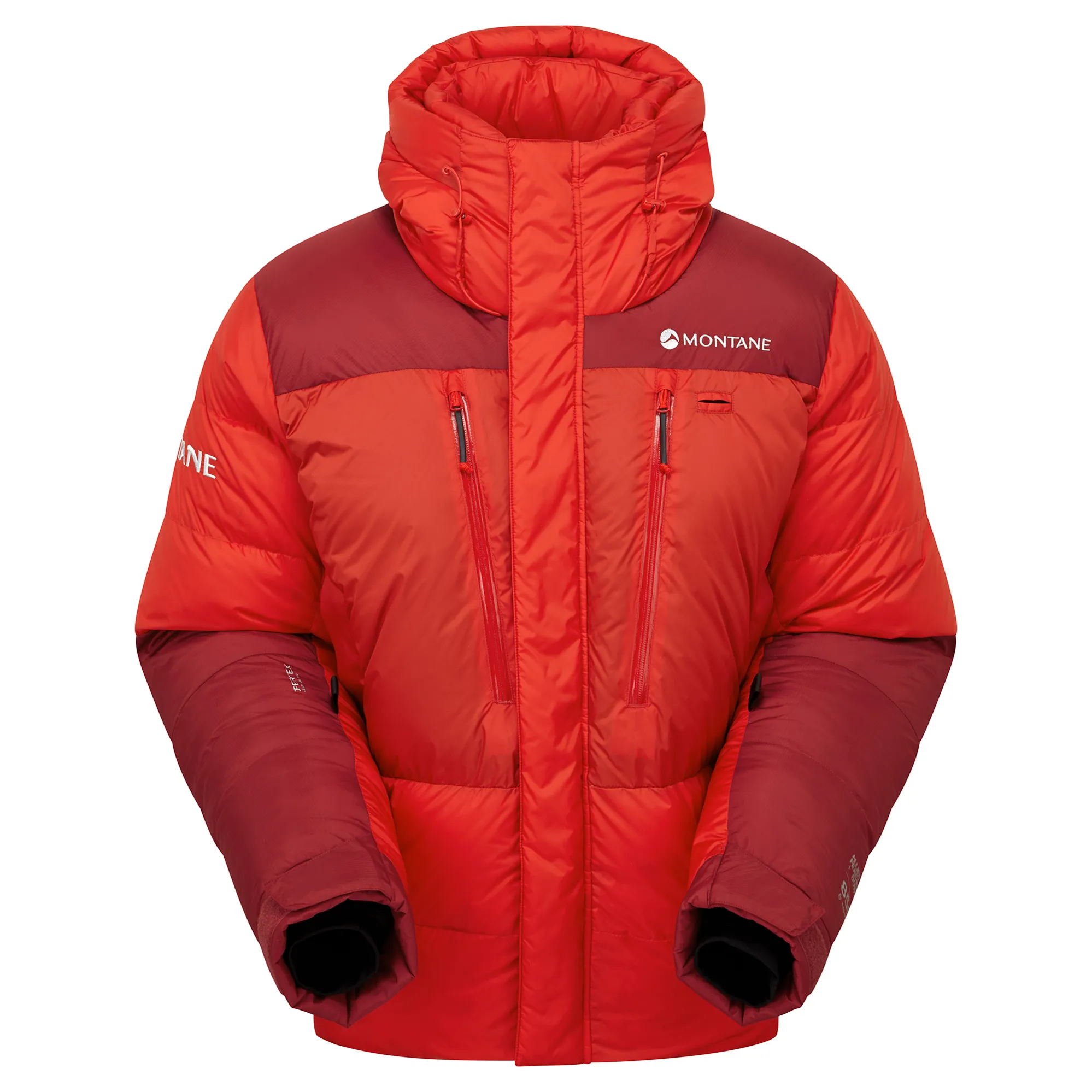 Montane Unisex Apex 8000 Down Jacket in Adrenaline Red
