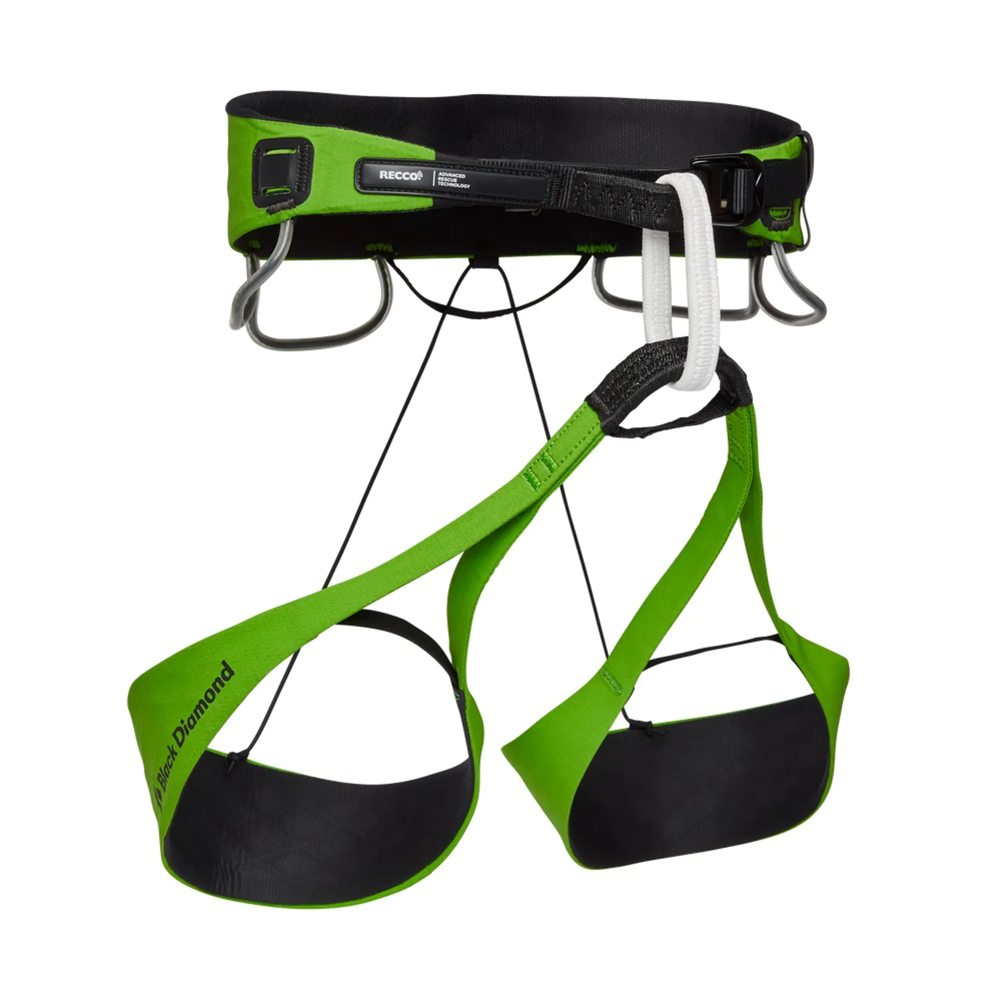Black Diamond Vision airNET Harness RECCO - Envy Green