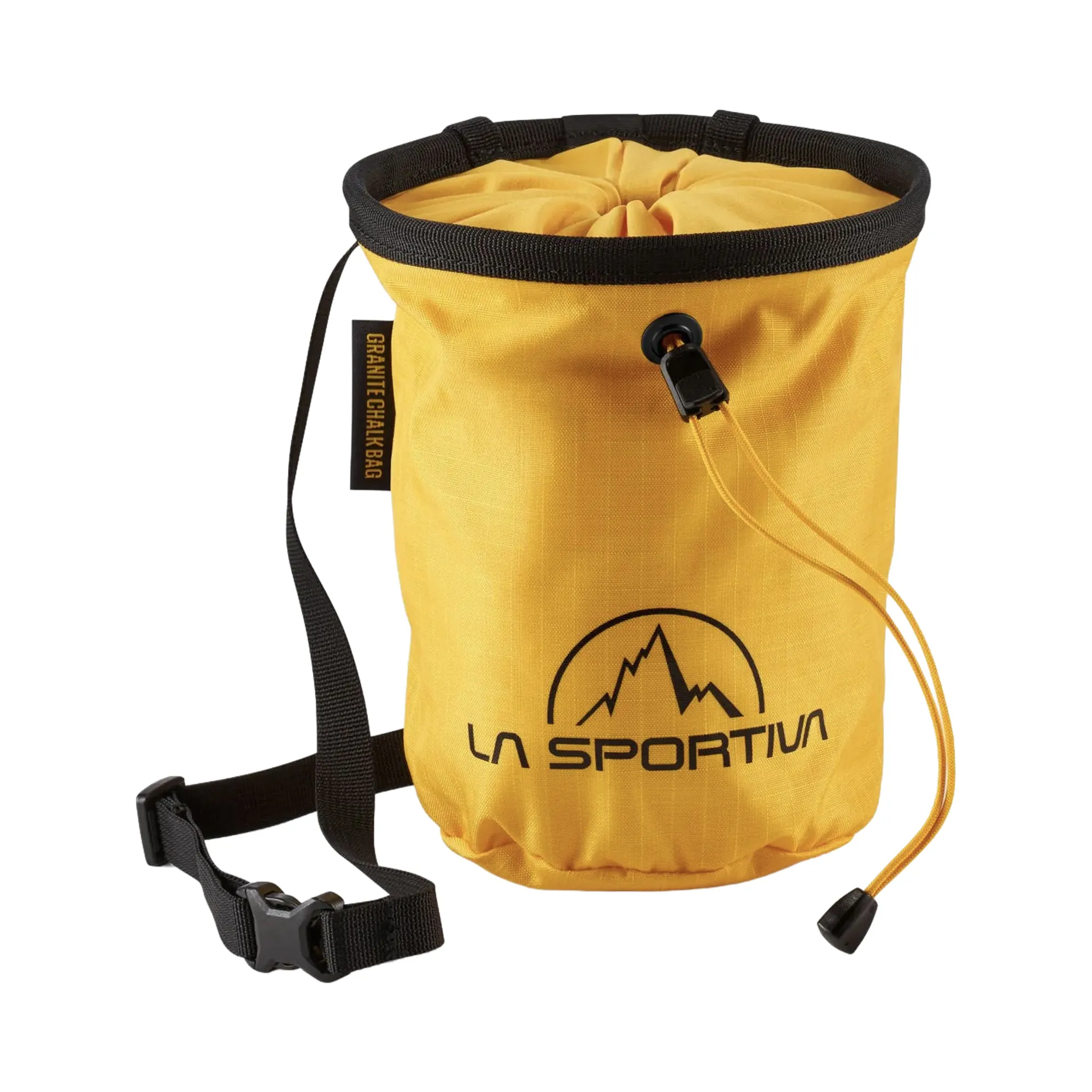 La Sportiva Granite Chalk Bag in Yellow/Black