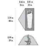 MSR Hubba Hubba HD 1 Person Tent-9