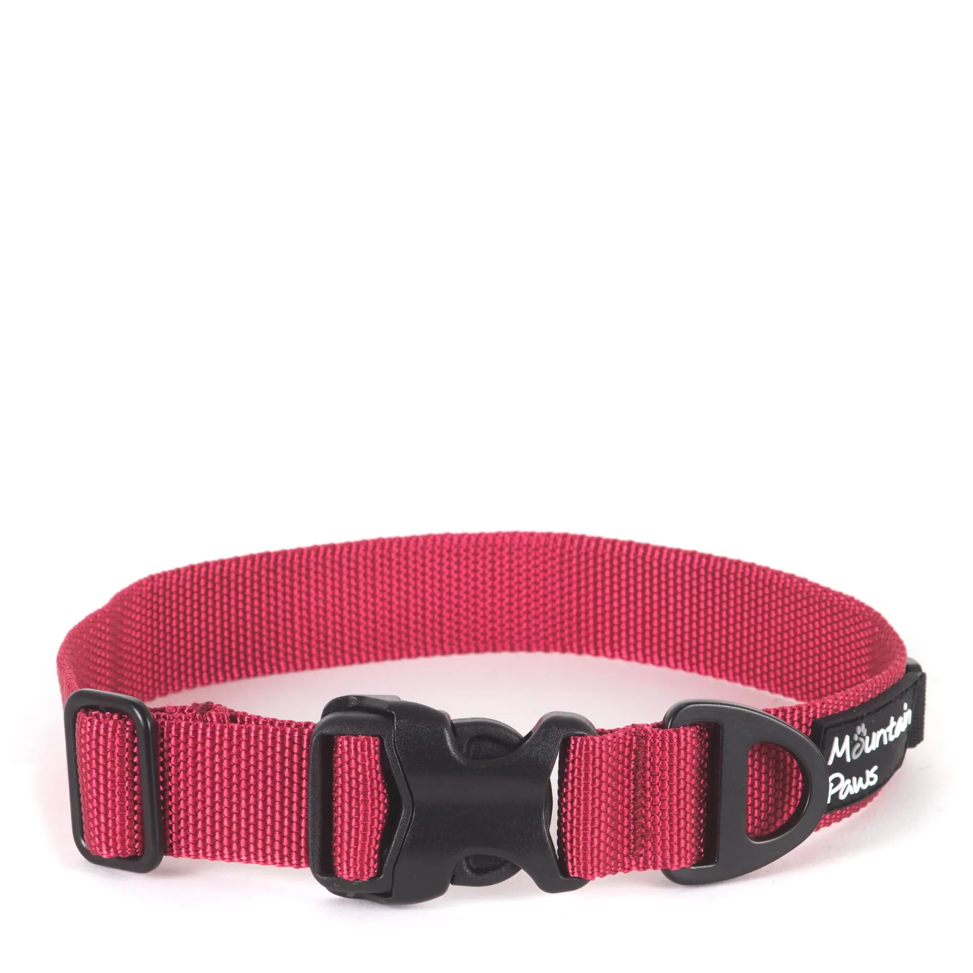 Mountain Paws Extra Tough Dog Collar Large in Red