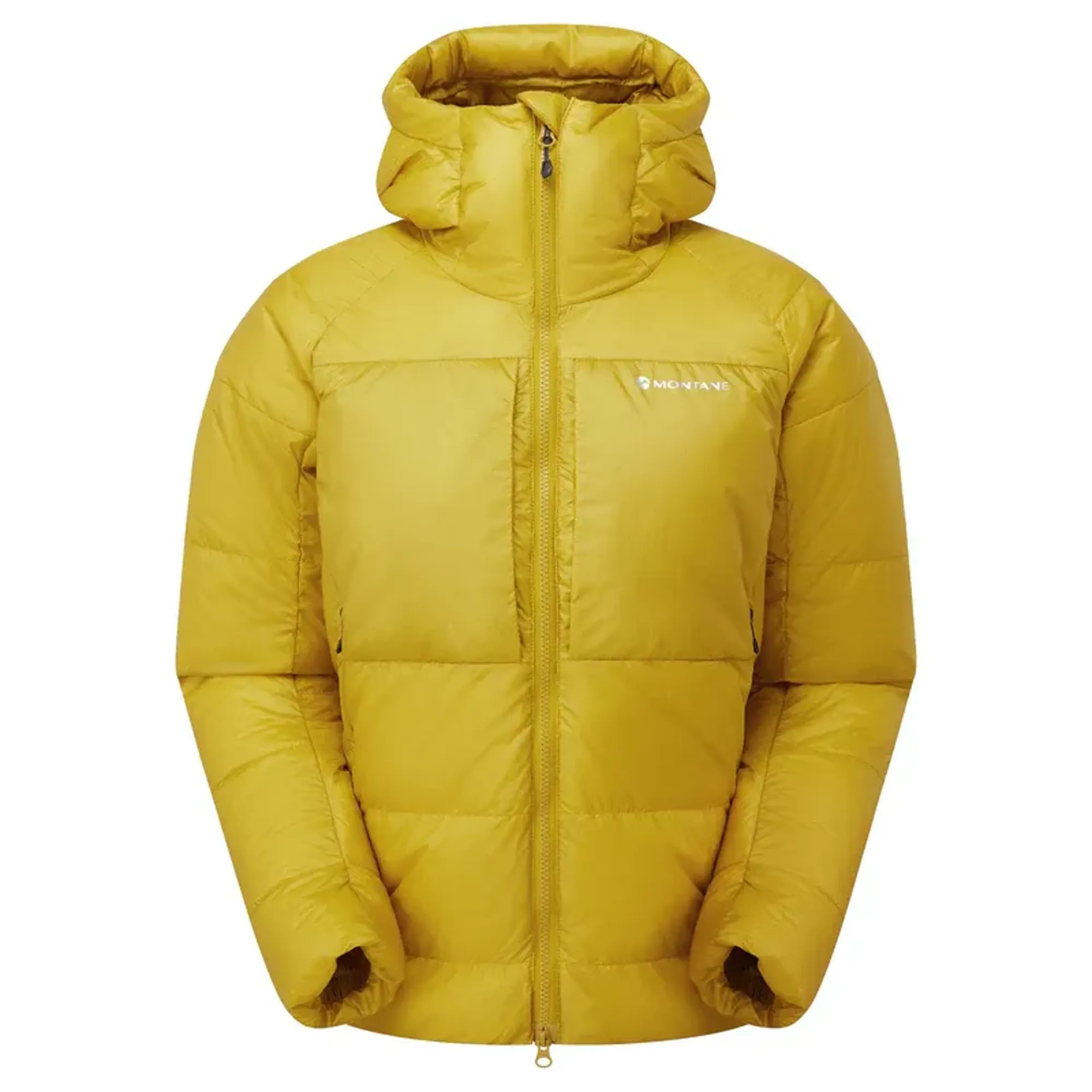 Montane Womens Kamen XT Hooded Down Jacket in Ginkgo Gold