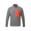 Mountain Equipment Mens Arrow 1/4 Zip in Anvil/Redrock