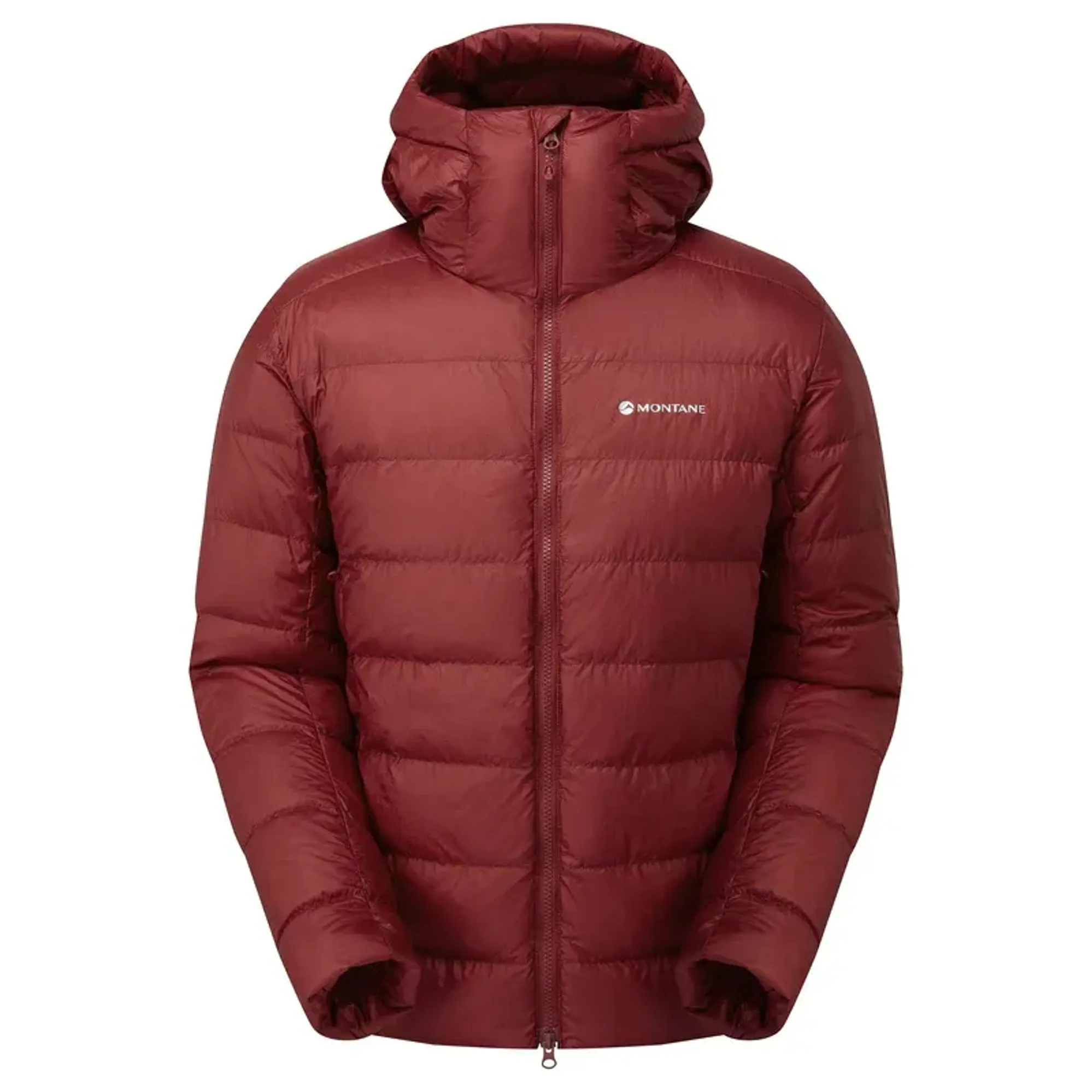 Montane Mens Kamen Hooded Down Jacket in Dark Maple