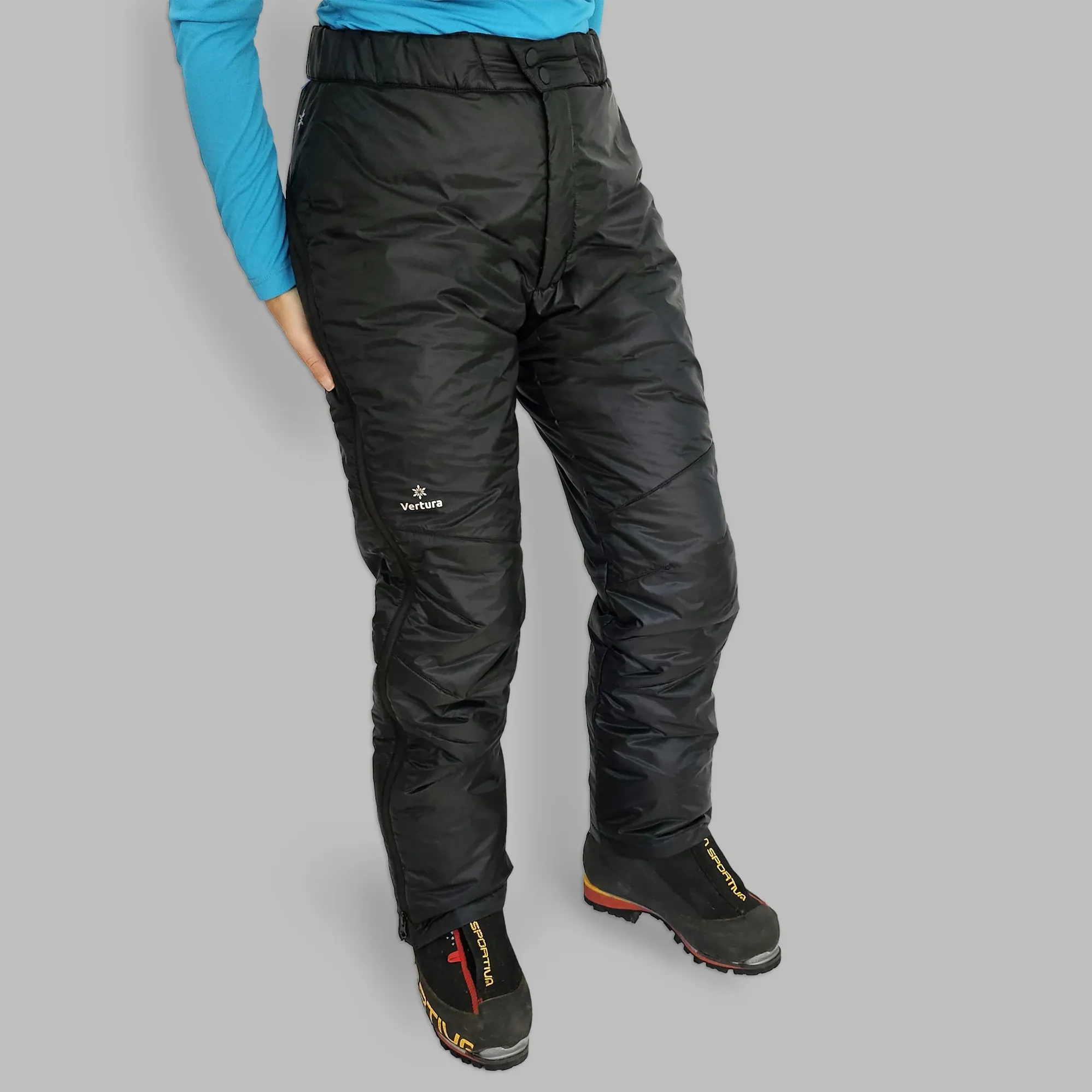 Vertura Womens Pioneer Down Pants in Black