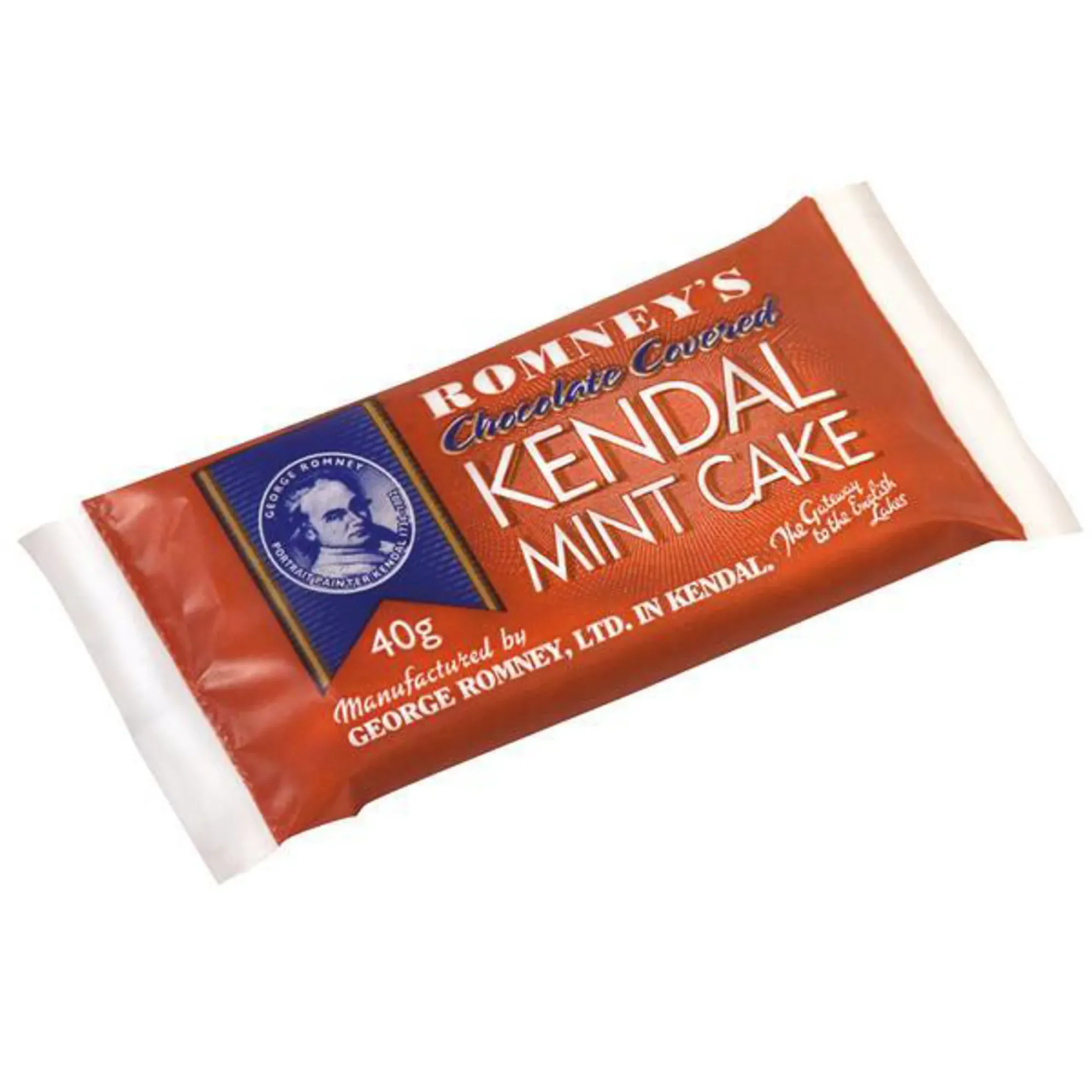 Romney Kendal Mint Cake Chocolate Covered 40g