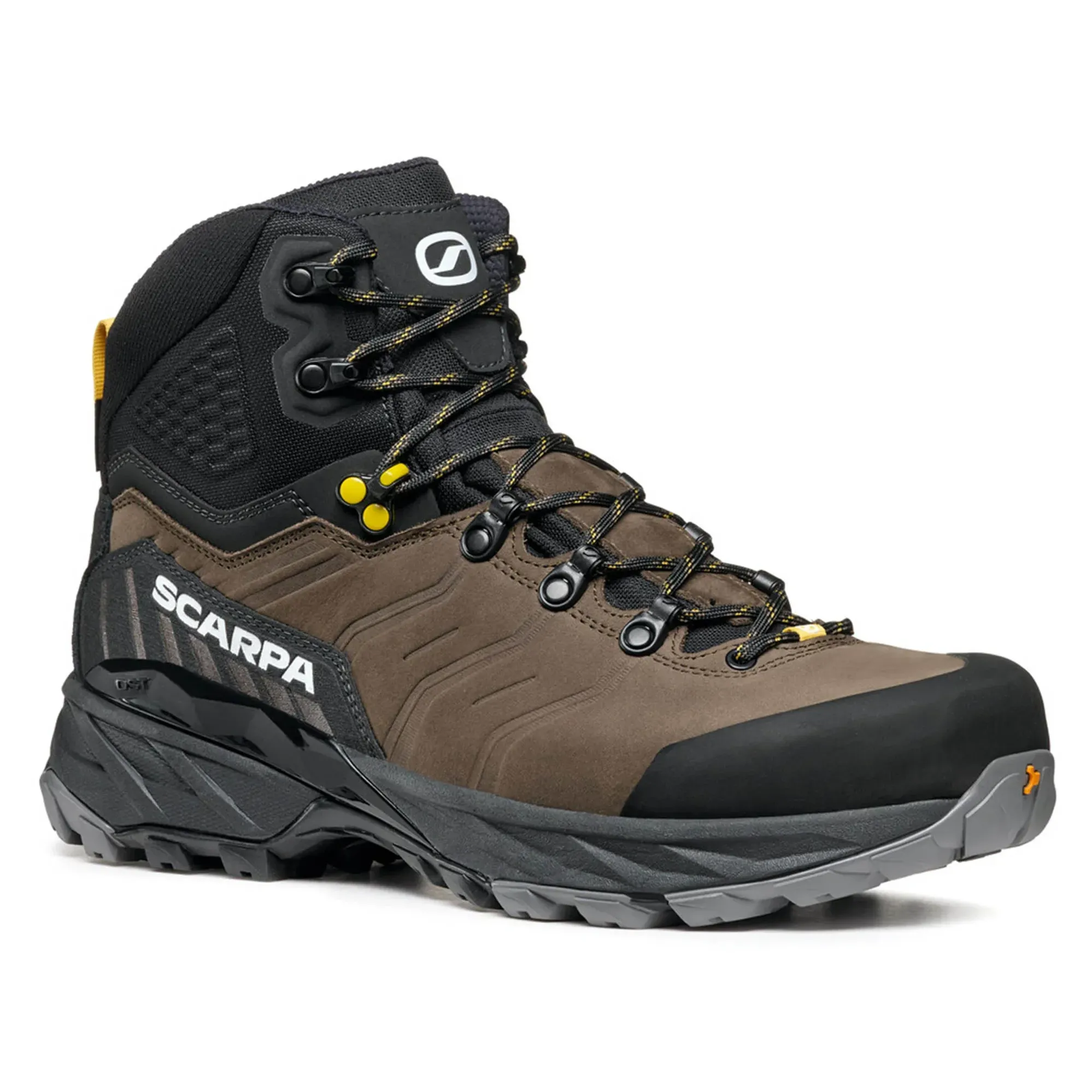 Scarpa Mens Rush TRK Pro GTX in Volcano/Mustard