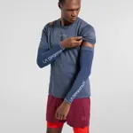 La Sportiva Trace Arm Warmer in Night Sky/Chalk-1