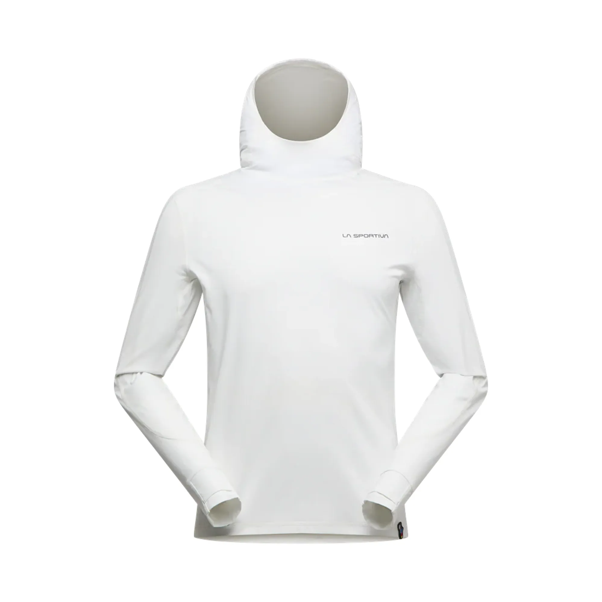 La Sportiva Mens Cloud Shadow Sun Hoody in Chalk/Onyx