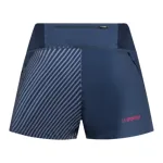 La Sportiva Womens Flow 3 Inch Short in Night Sky/Azalea-1